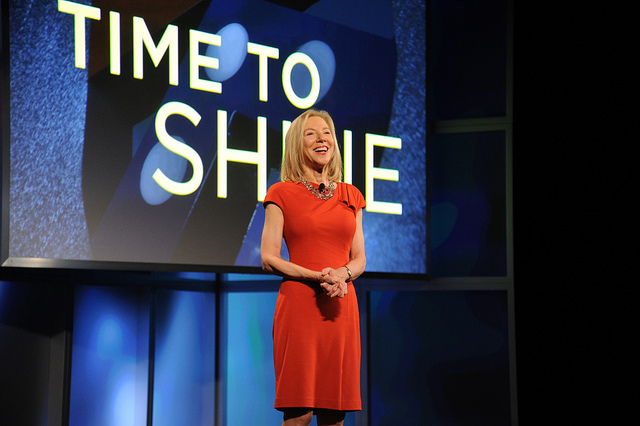 Penn President, Amy Gutmann, at the Penn Campaign Celebration in Hong Kong.